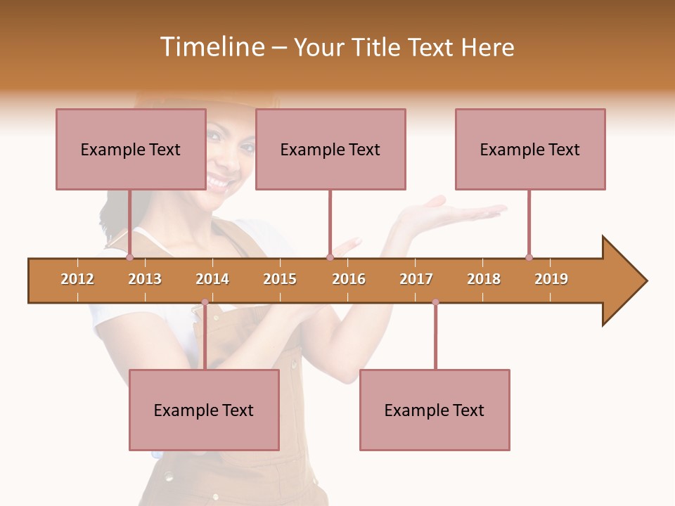 Industry Foreman Entrepreneur PowerPoint Template