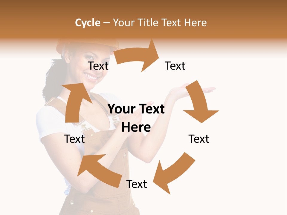 Industry Foreman Entrepreneur PowerPoint Template