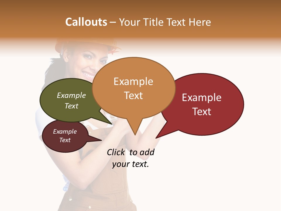 Industry Foreman Entrepreneur PowerPoint Template