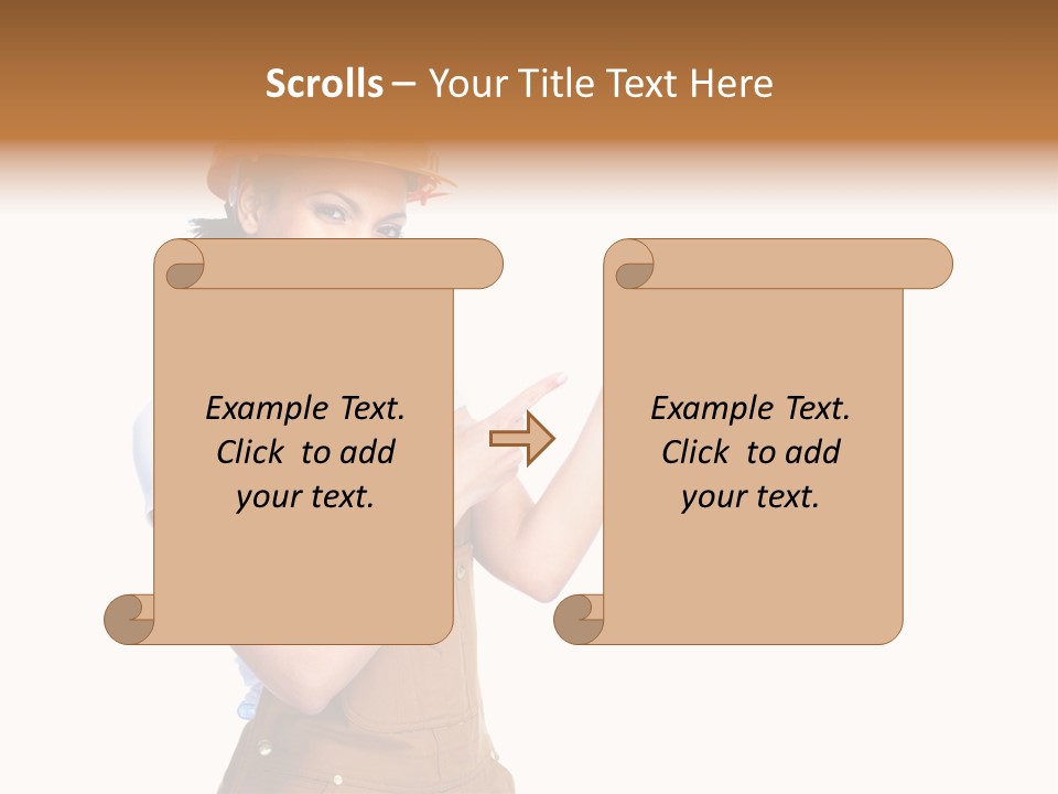 Industry Foreman Entrepreneur PowerPoint Template