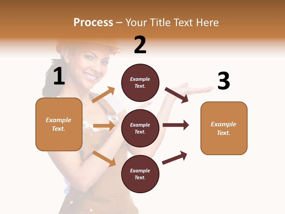 Industry Foreman Entrepreneur PowerPoint Template