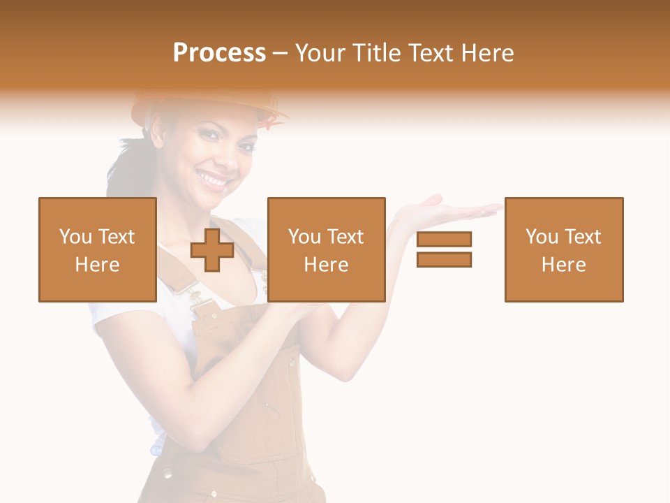 Industry Foreman Entrepreneur PowerPoint Template