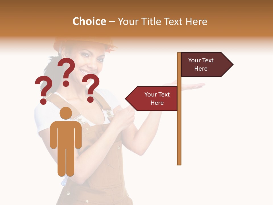 Industry Foreman Entrepreneur PowerPoint Template