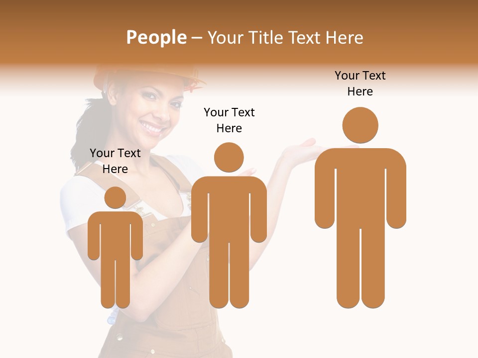 Industry Foreman Entrepreneur PowerPoint Template