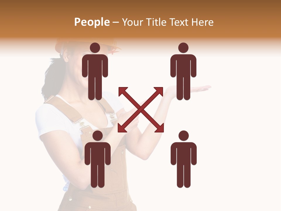 Industry Foreman Entrepreneur PowerPoint Template