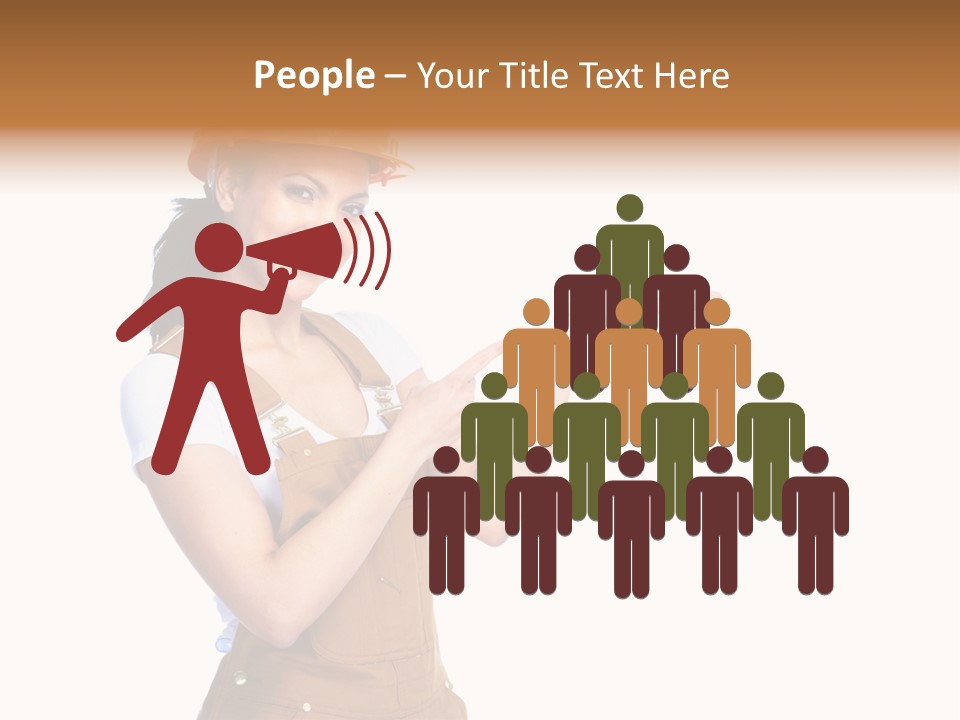 Industry Foreman Entrepreneur PowerPoint Template