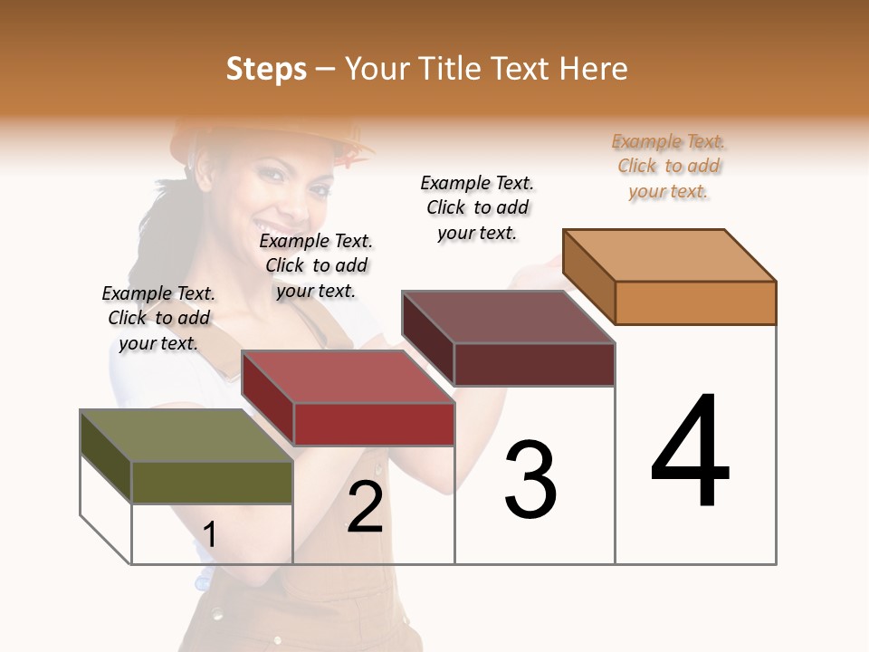Industry Foreman Entrepreneur PowerPoint Template