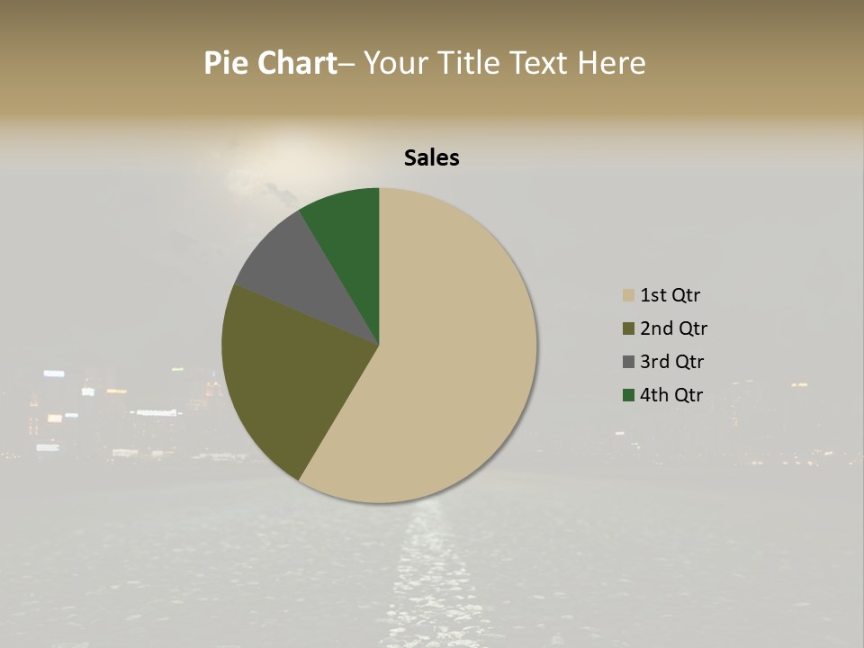 Destruction Motorway Hot PowerPoint Template