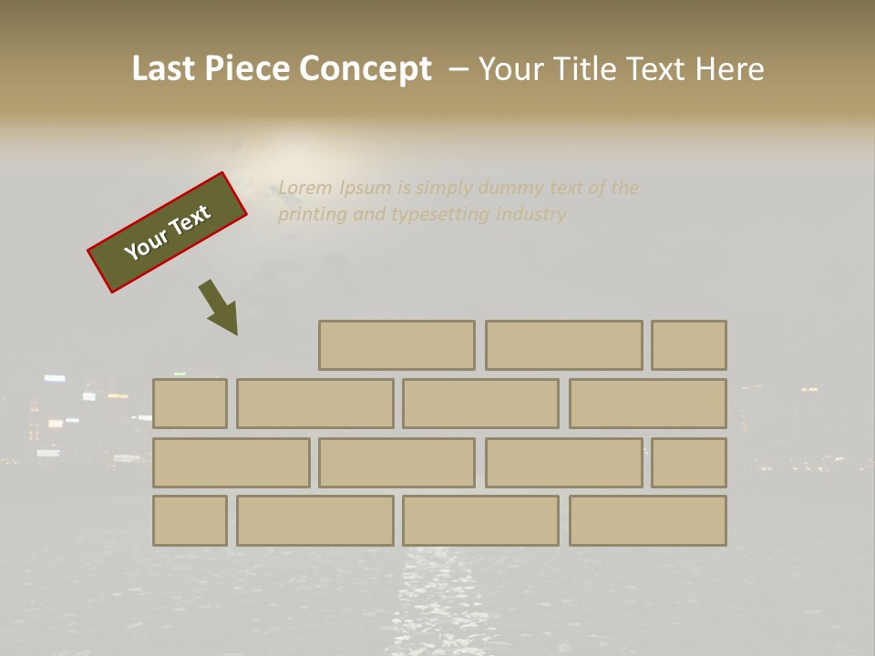 Destruction Motorway Hot PowerPoint Template