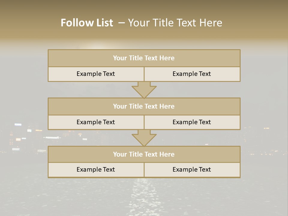 Destruction Motorway Hot PowerPoint Template