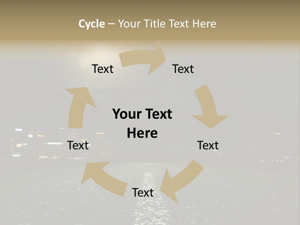 Destruction Motorway Hot PowerPoint Template