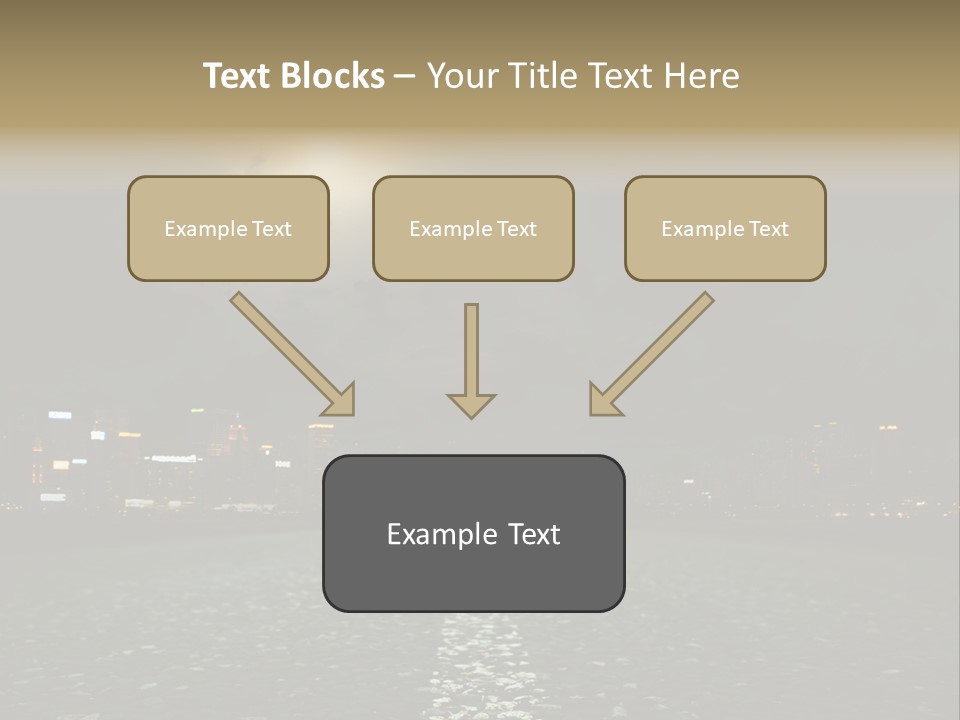 Destruction Motorway Hot PowerPoint Template