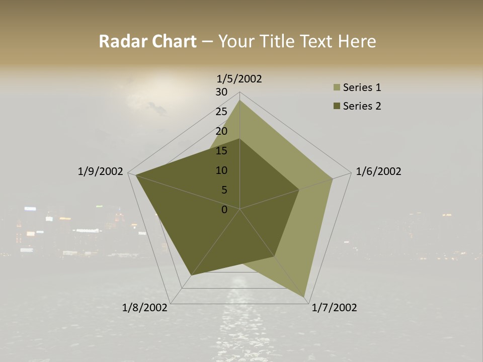 Destruction Motorway Hot PowerPoint Template