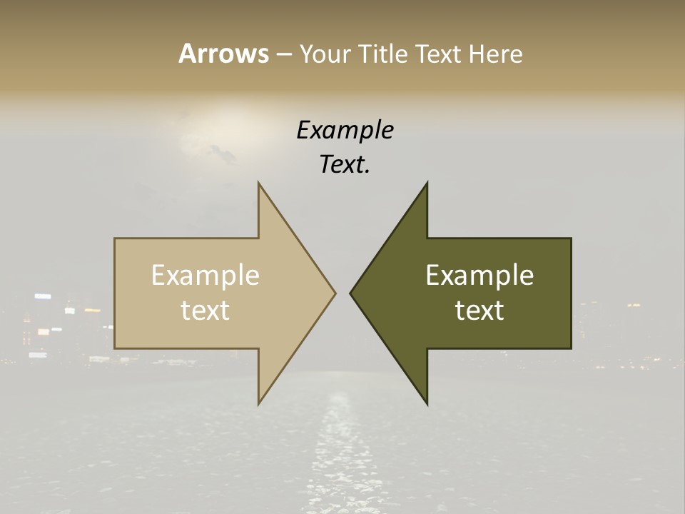 Destruction Motorway Hot PowerPoint Template