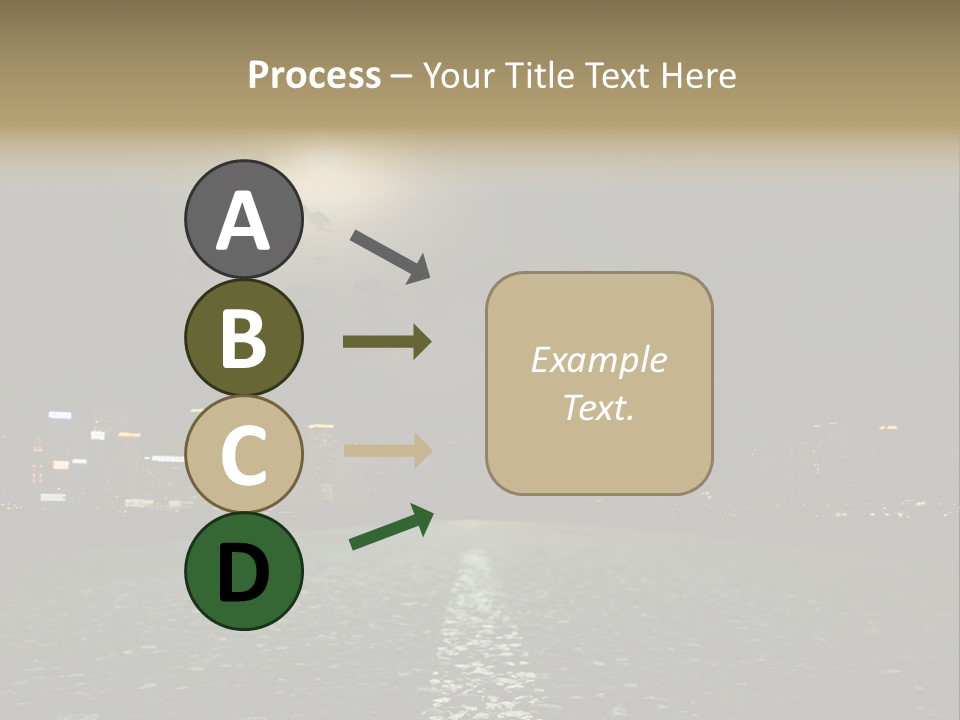 Destruction Motorway Hot PowerPoint Template