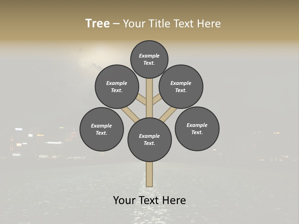 Destruction Motorway Hot PowerPoint Template