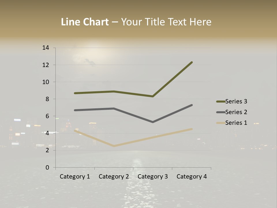 Destruction Motorway Hot PowerPoint Template