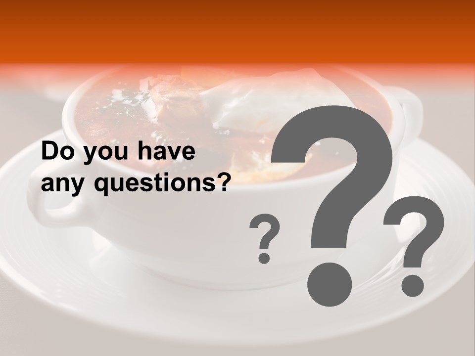 Meal Nobody Savory PowerPoint Template