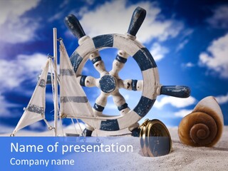 Background Horizontal Sign PowerPoint Template
