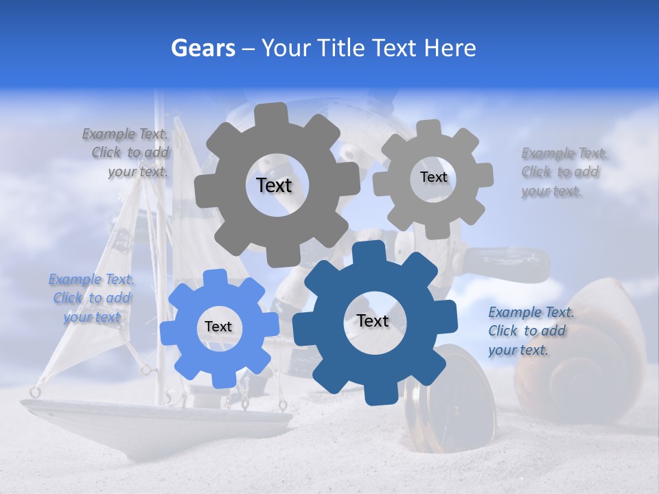 Background Horizontal Sign PowerPoint Template