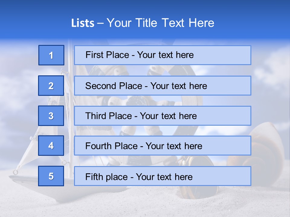 Background Horizontal Sign PowerPoint Template
