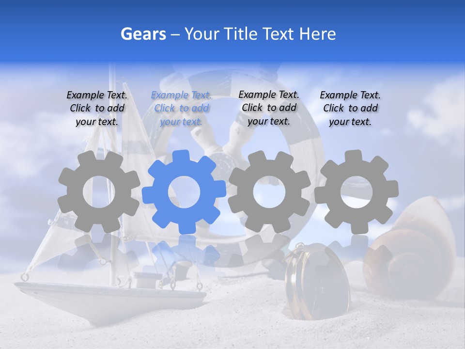 Background Horizontal Sign PowerPoint Template