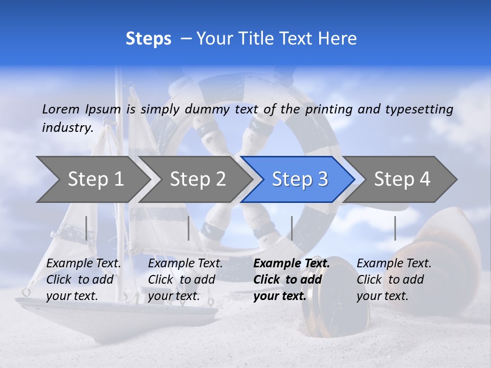 Background Horizontal Sign PowerPoint Template