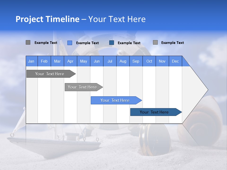 Background Horizontal Sign PowerPoint Template