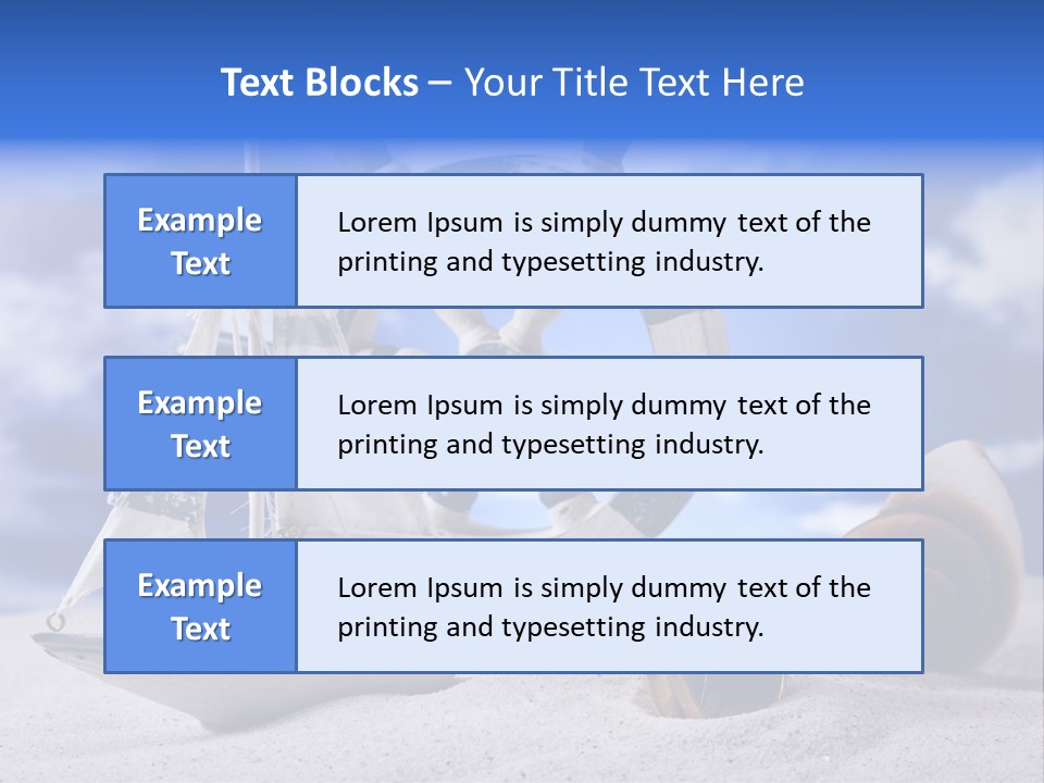 Background Horizontal Sign PowerPoint Template