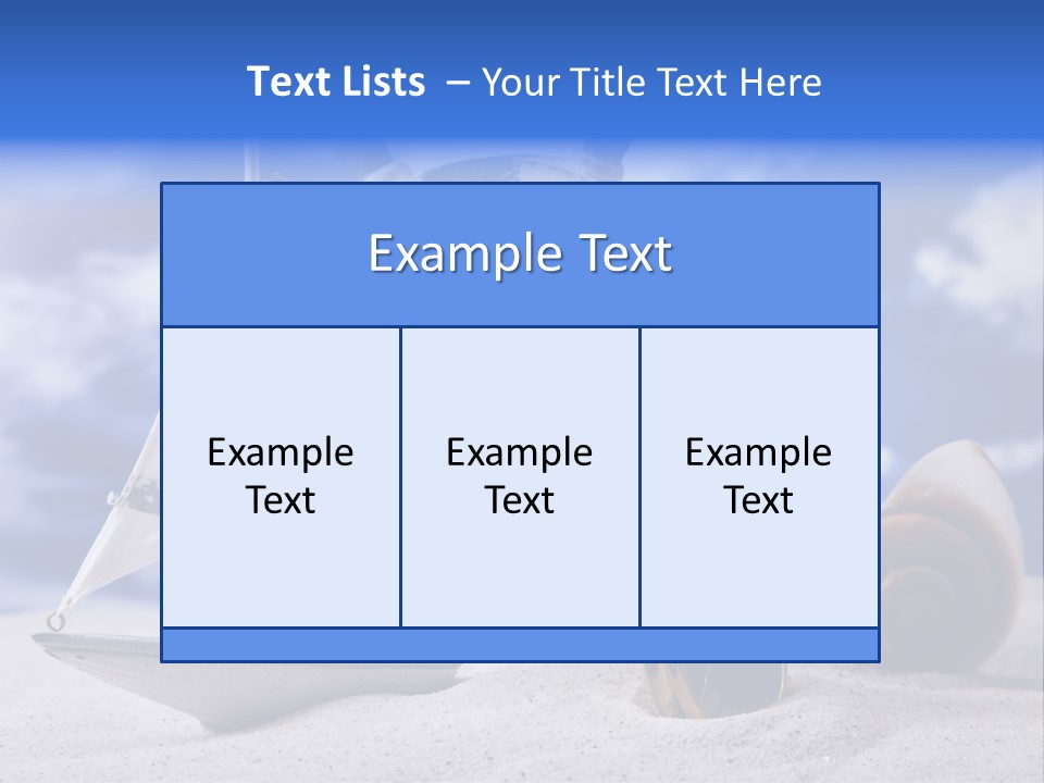 Background Horizontal Sign PowerPoint Template
