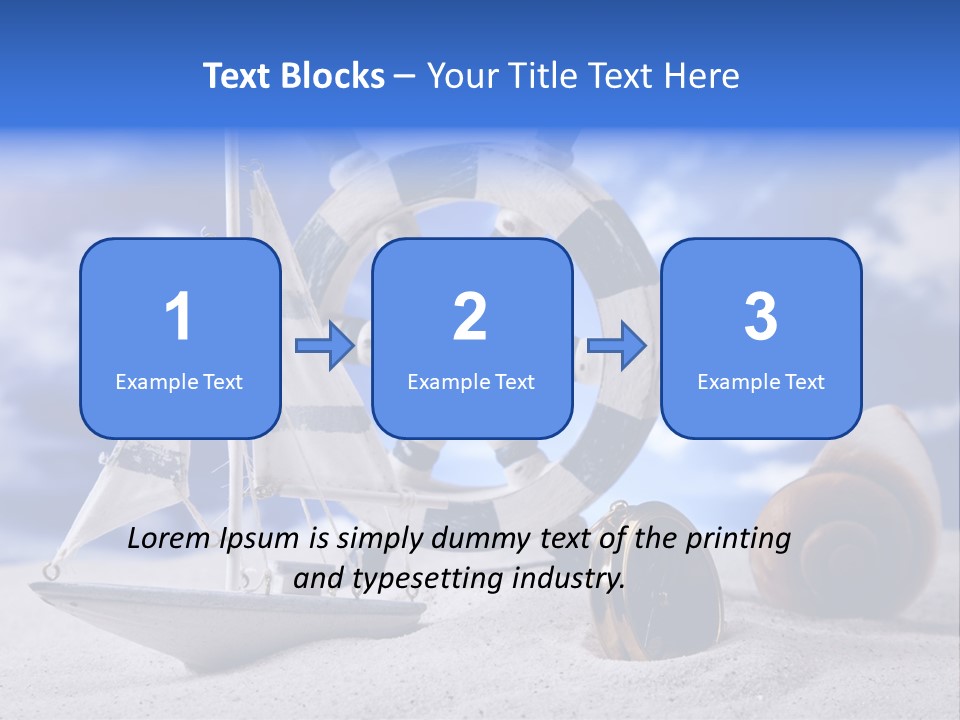 Background Horizontal Sign PowerPoint Template