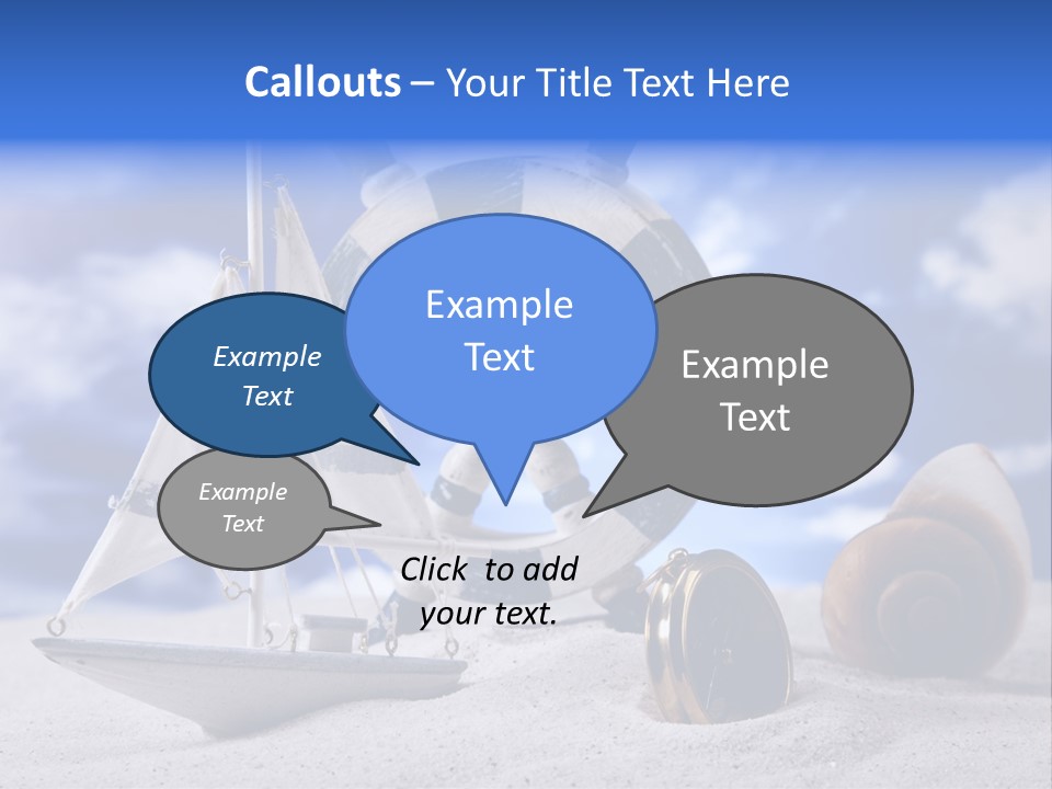 Background Horizontal Sign PowerPoint Template