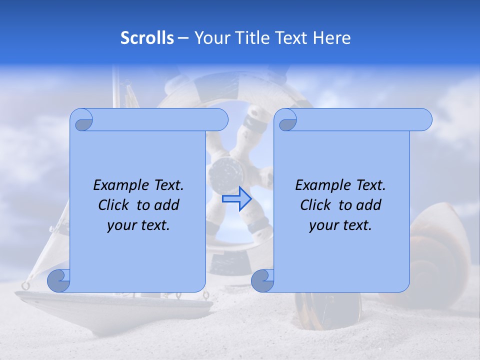 Background Horizontal Sign PowerPoint Template