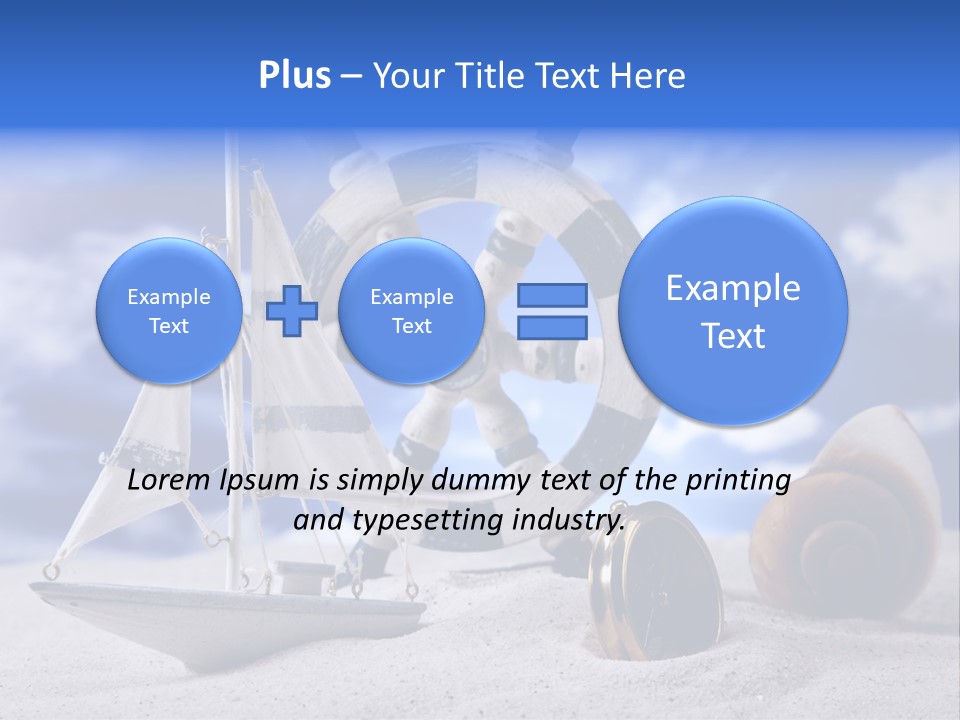 Background Horizontal Sign PowerPoint Template