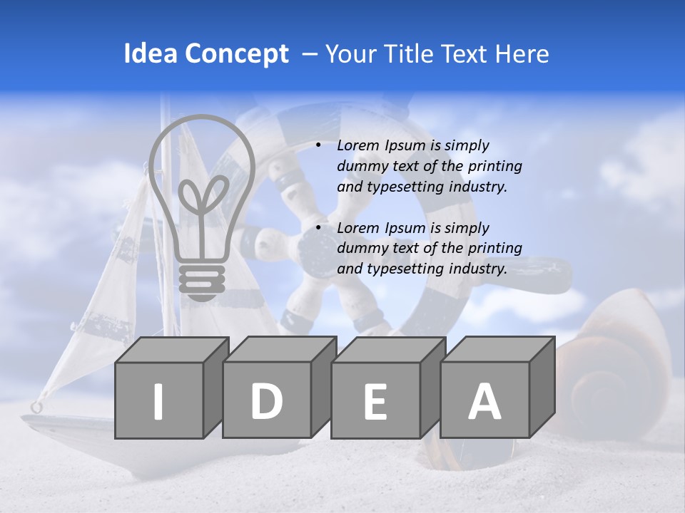 Background Horizontal Sign PowerPoint Template