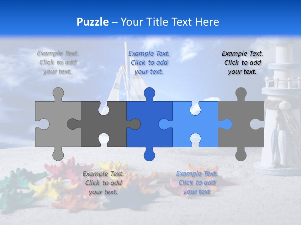 Nature Boat Sign PowerPoint Template