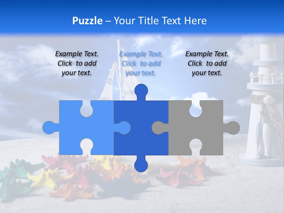 Nature Boat Sign PowerPoint Template