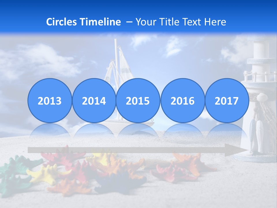 Nature Boat Sign PowerPoint Template