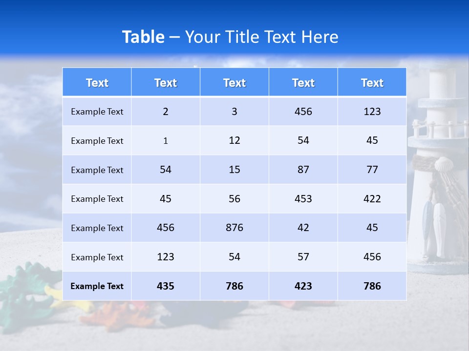 Nature Boat Sign PowerPoint Template