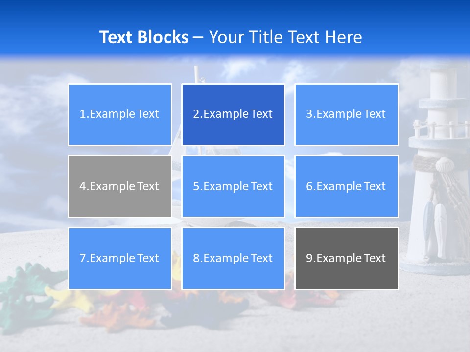 Nature Boat Sign PowerPoint Template