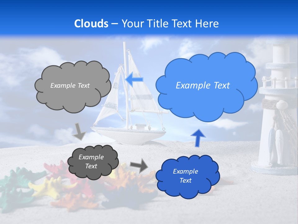 Nature Boat Sign PowerPoint Template