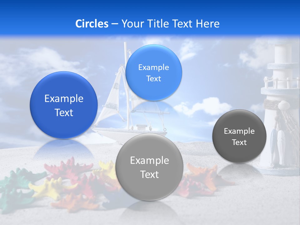 Nature Boat Sign PowerPoint Template