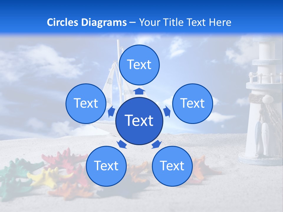 Nature Boat Sign PowerPoint Template