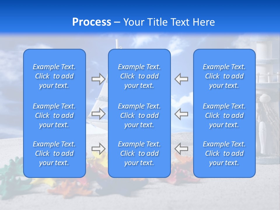 Nature Boat Sign PowerPoint Template
