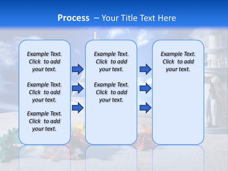 Nature Boat Sign PowerPoint Template