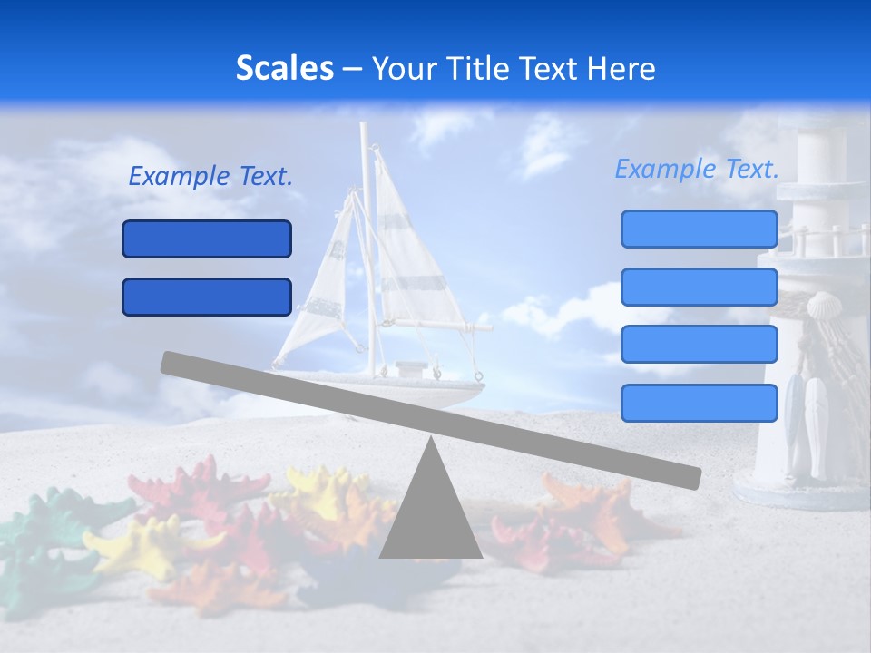 Nature Boat Sign PowerPoint Template