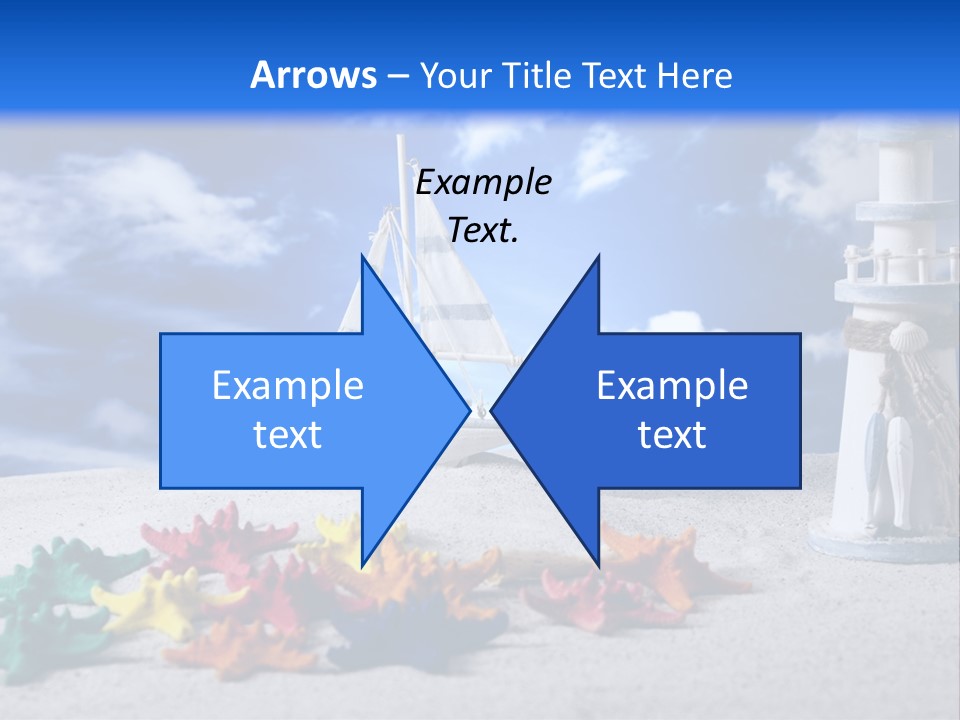 Nature Boat Sign PowerPoint Template