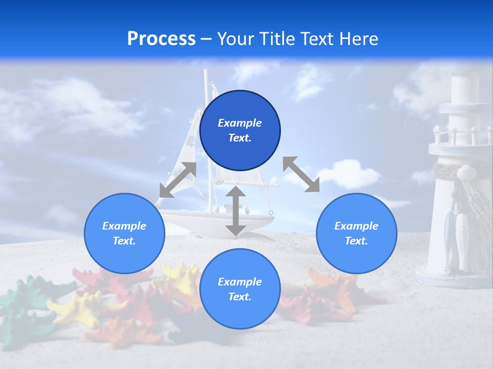 Nature Boat Sign PowerPoint Template