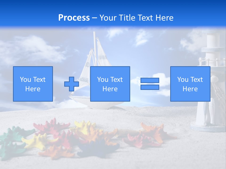 Nature Boat Sign PowerPoint Template
