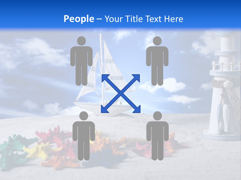 Nature Boat Sign PowerPoint Template